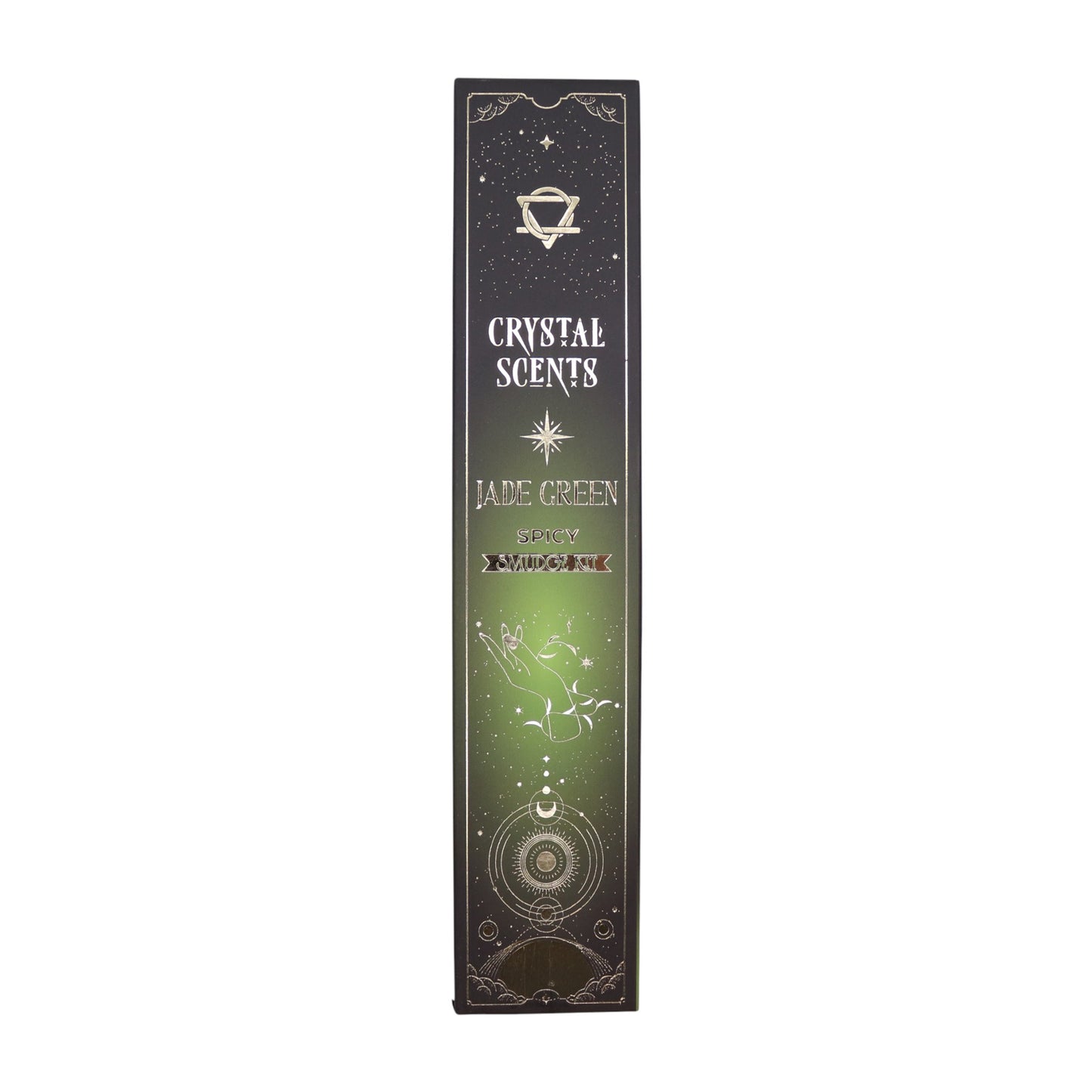 Jade Crystal & Spicy Scented Smudge Incense