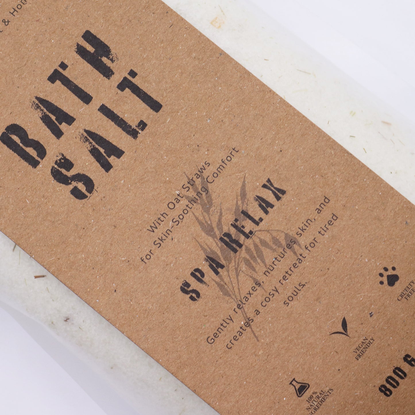 Spa Relax Oat & Honey Epsom Bath Salts | 800g