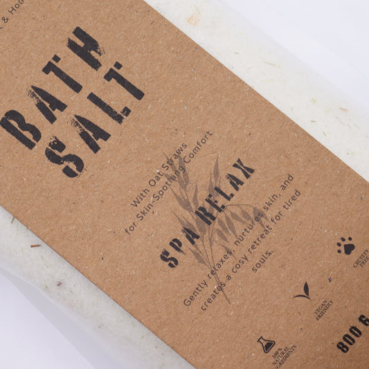 Spa Relax Oat & Honey Epsom Bath Salts | 800g