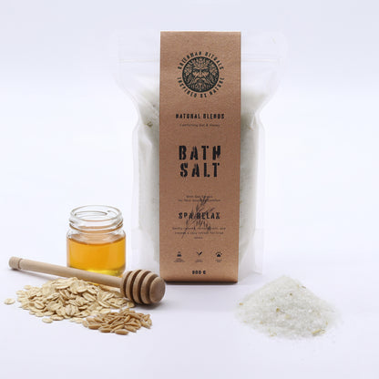 Spa Relax Oat & Honey Epsom Bath Salts | 800g