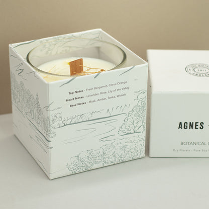 Windermere Botanical Soy Candle | Luxury Calming Floral Candle - Crystal Nest