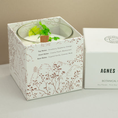 Fellberry Botanical Soy Candle | Fruity Berry Luxury Candle - Crystal Nest