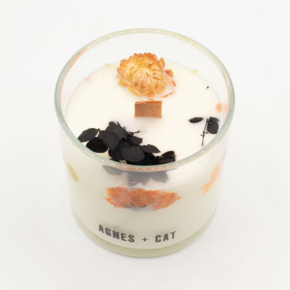 Lakeland Mocha Botanical Soy Candle | Warm Coffee & Cocoa Luxury Candle - Crystal Nest