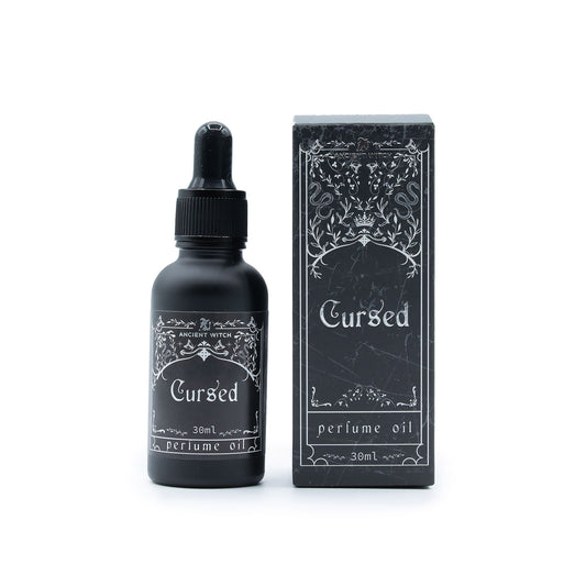 Cursed Perfume Oil | Spiced Incense & Resin Ritual Fragrance | 30 ml - Crystal Nest