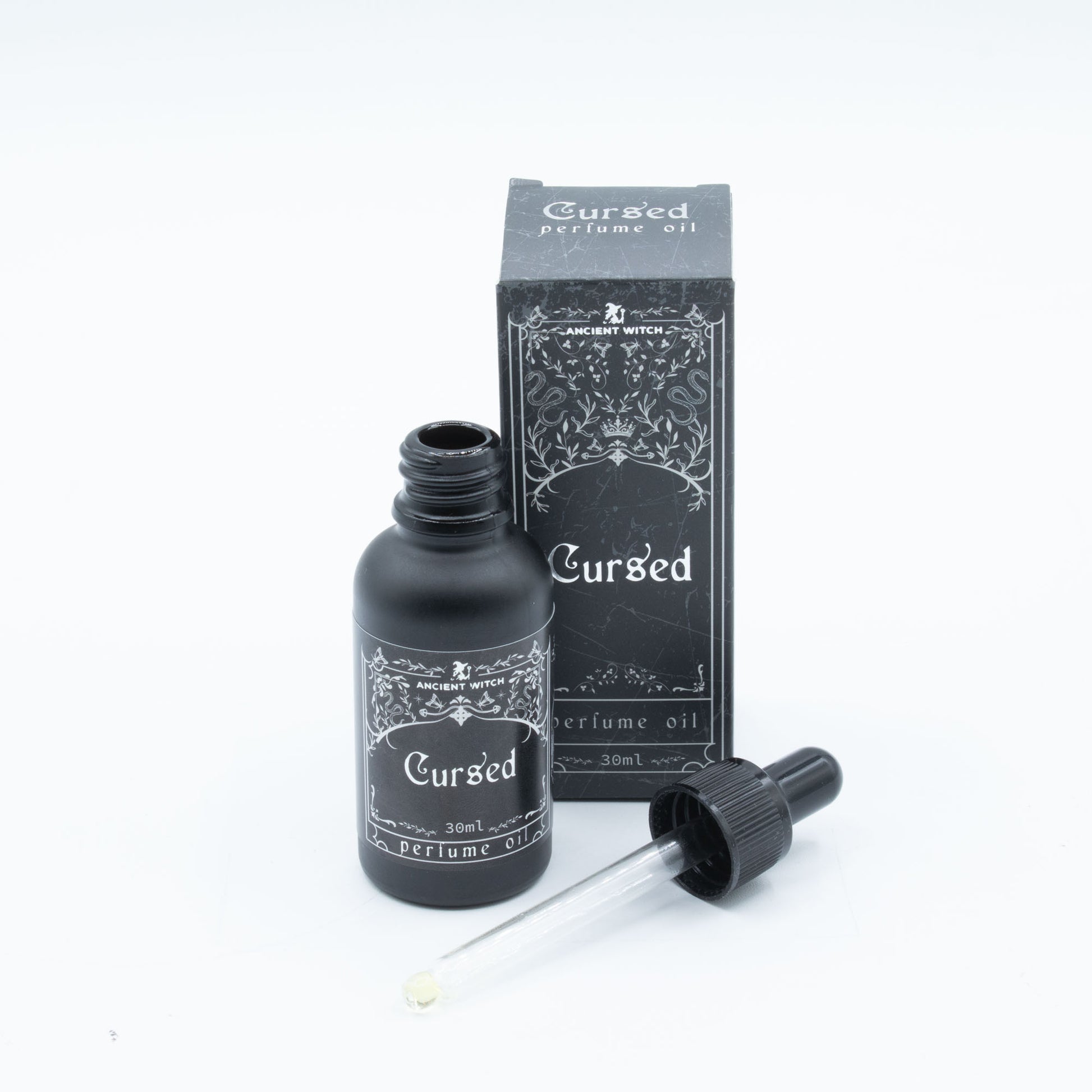 Cursed Perfume Oil | Spiced Incense & Resin Ritual Fragrance | 30 ml - Crystal Nest