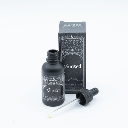 Cursed Perfume Oil | Spiced Incense & Resin Ritual Fragrance | 30 ml - Crystal Nest