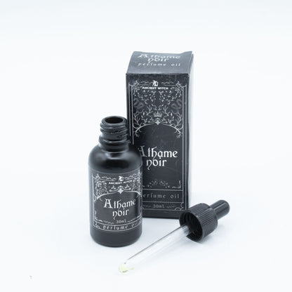 Athame Noir Perfume Oil | Iris, Neroli & Musk Ritual Fragrance | 30ml - Crystal Nest