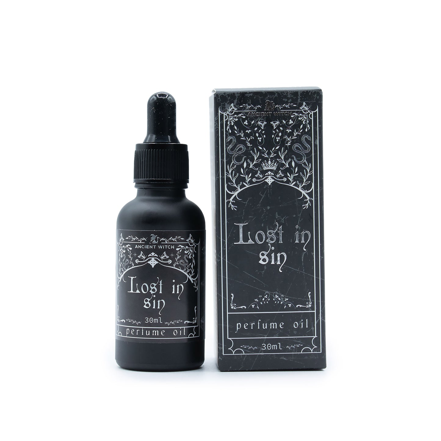 Lost in Sin Perfume Oil | Citrus, Floral & Sensual Woods Ritual Fragrance | 30ml - Crystal Nest