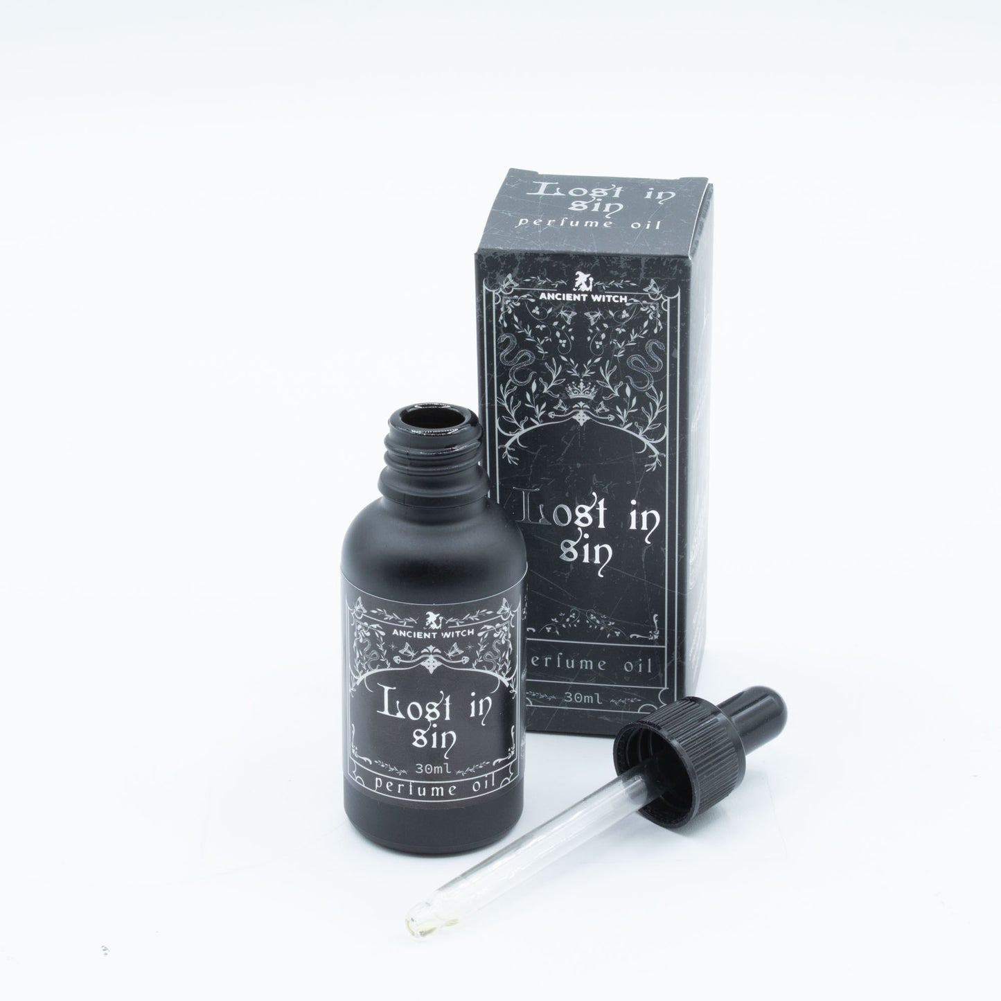 Lost in Sin Perfume Oil | Citrus, Floral & Sensual Woods Ritual Fragrance | 30ml - Crystal Nest
