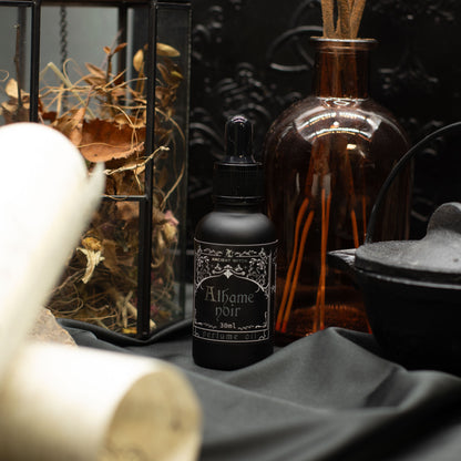 Athame Noir Perfume Oil | Iris, Neroli & Musk Ritual Fragrance | 30ml - Crystal Nest