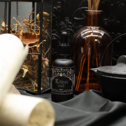 Eclipse Oud Perfume Oil | Oud, Spice & Amber Unisex Ritual Fragrance | 30ml - Crystal Nest