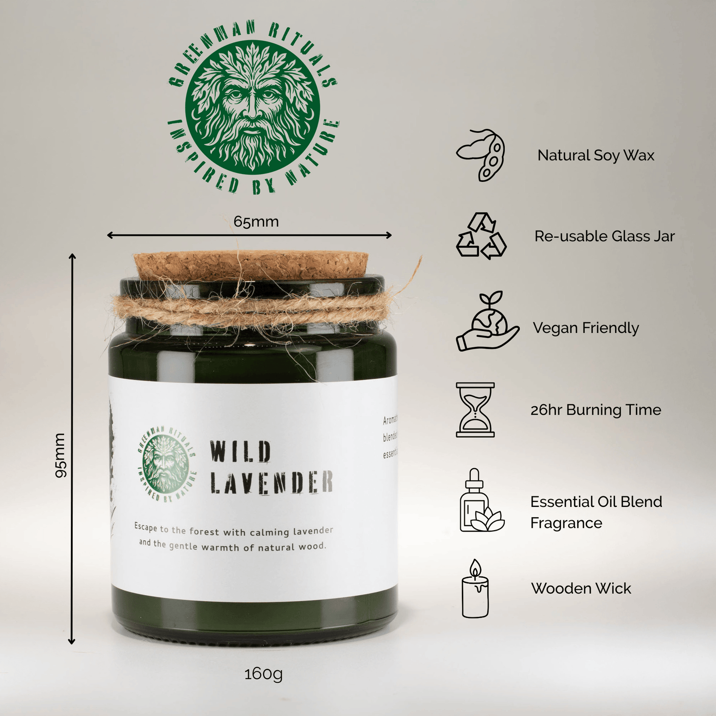 Cedar Citrus Woodwick Soy Candle