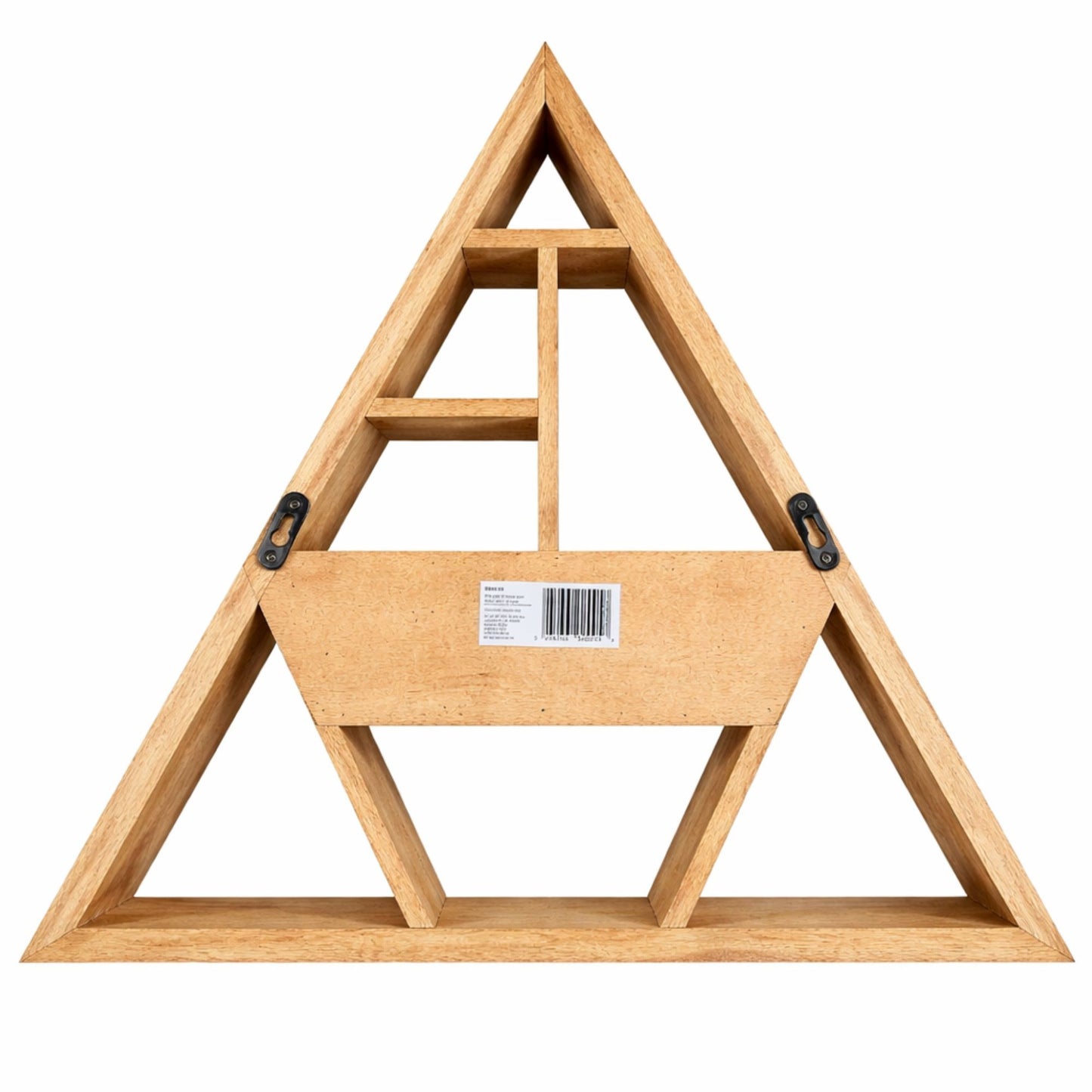 Triangle Wall Shelf with Drawer - Crystal Nest
