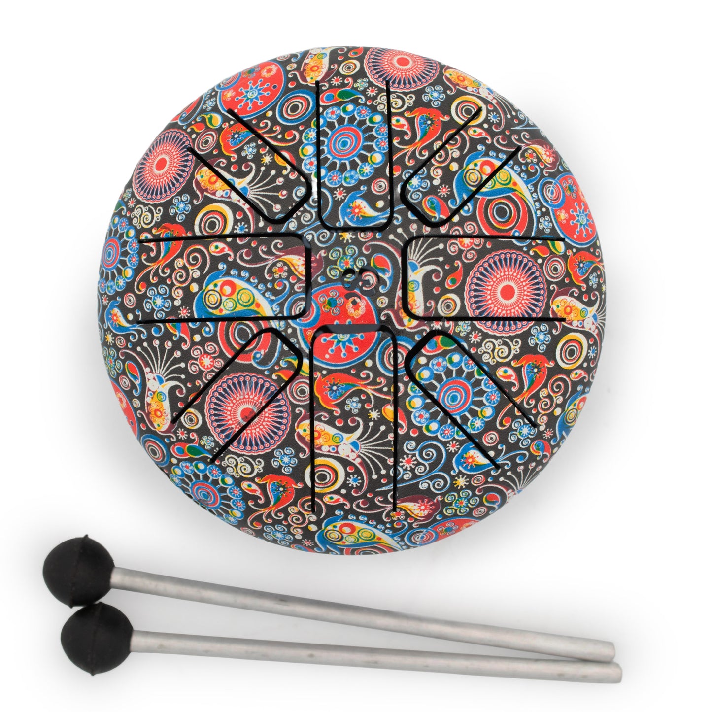 Om Mandala Hapi Steel Tongue Drum | Small - Crystal Nest