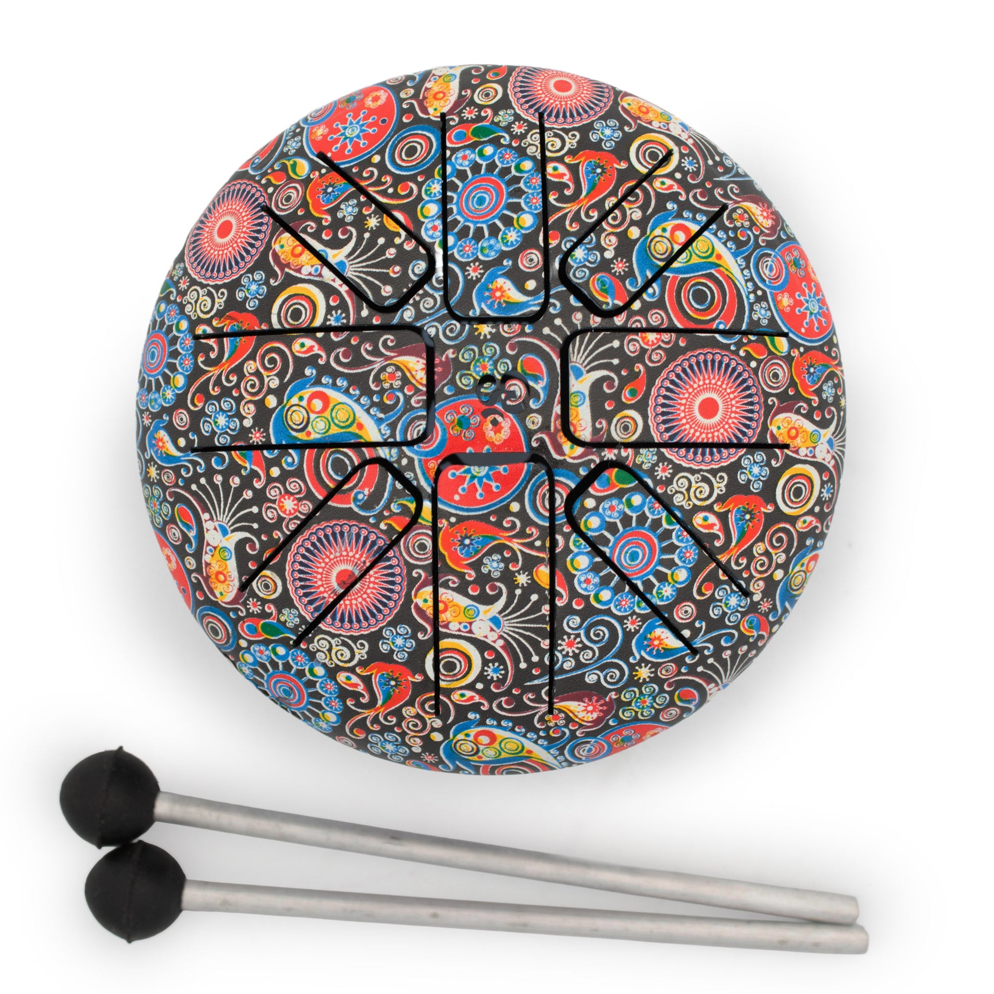 Om Mandala Hapi Steel Tongue Drum | Small - Crystal Nest