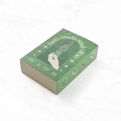 Earth’s Smudge Ritual Gift Set | Cleanse, Ground & Uplift - Crystal Nest