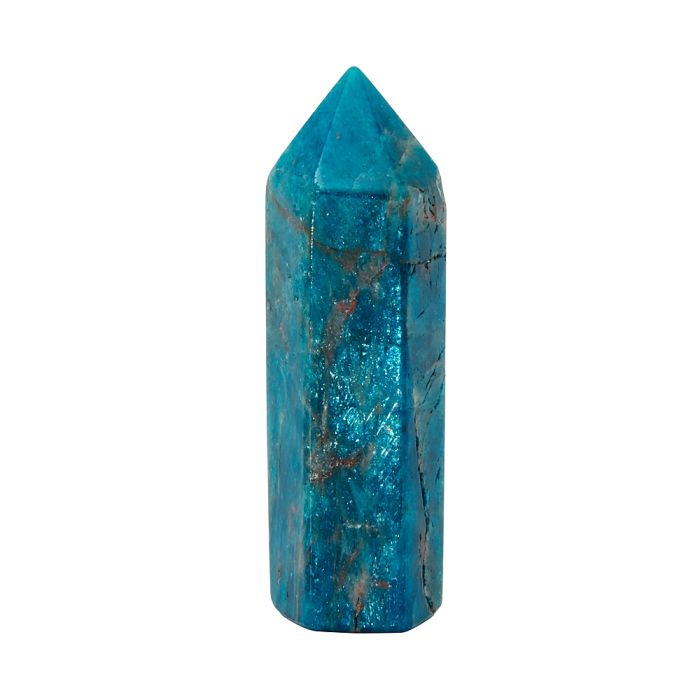 Blue Apatite Polished Point