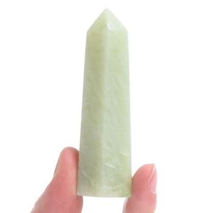 Jade Polished Point - Crystal Nest