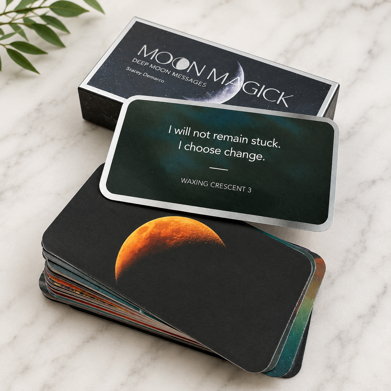 Moon Magick Deep Moon Messages | Lunar Affirmation Cards