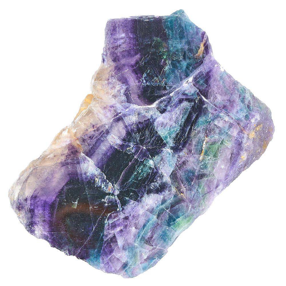 Fluorite Crystal Slice - Crystal Nest