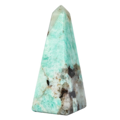 Amazonite Crystal Obelisk Point