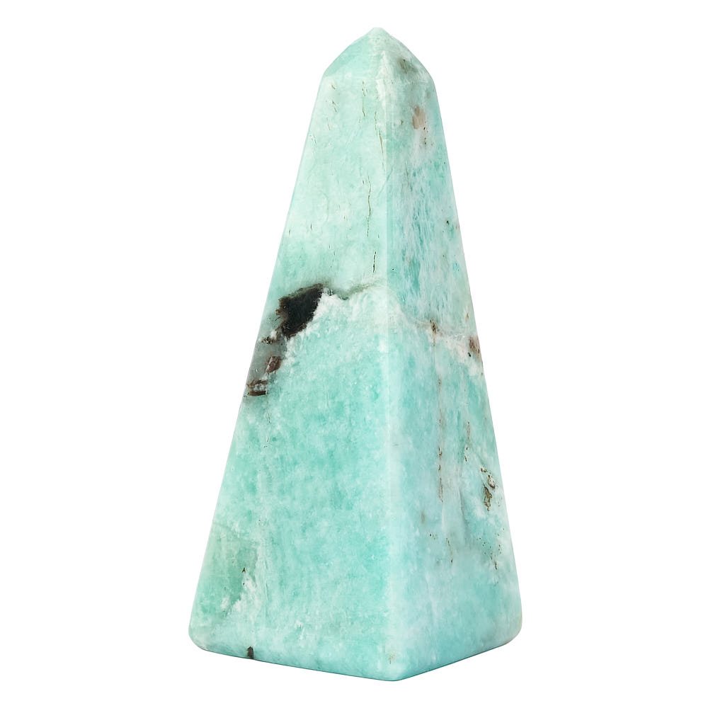 Amazonite Crystal Obelisk Point