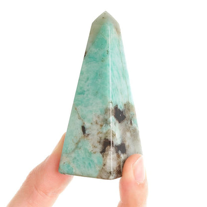 Amazonite Crystal Obelisk Point