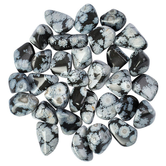 Snowflake Obsidian Tumblestone - Medium