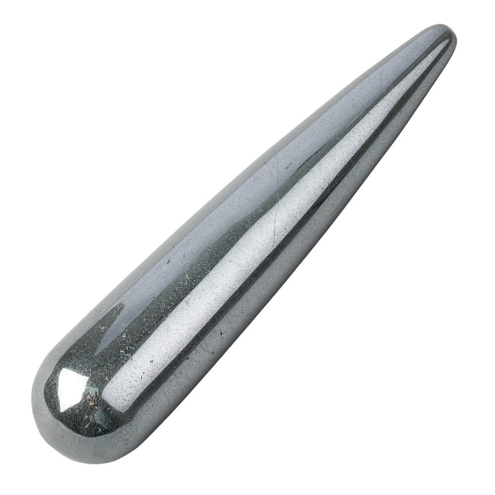 Hematite Facial Sculpting & Massage Wand | 10cm - Crystal Nest