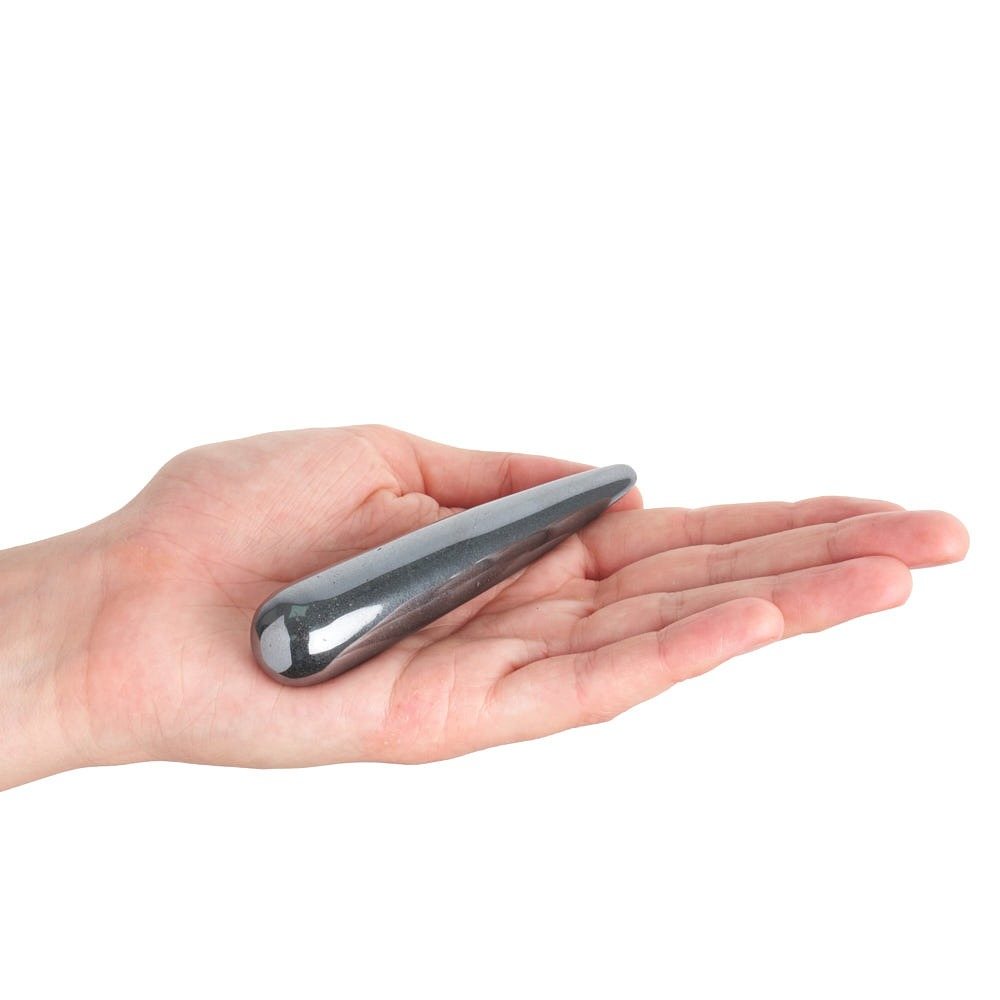 Hematite Facial Sculpting & Massage Wand | 10cm - Crystal Nest