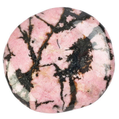 Rhodonite Smoothstone - Crystal Nest