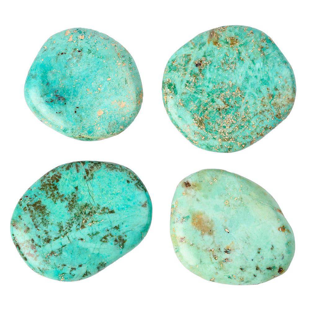 Chrysocolla Turquoise Smoothstone - Crystal Nest