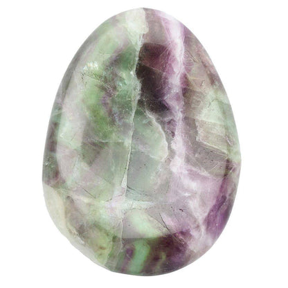 Rainbow Fluorite Thumb Stone - Crystal Nest