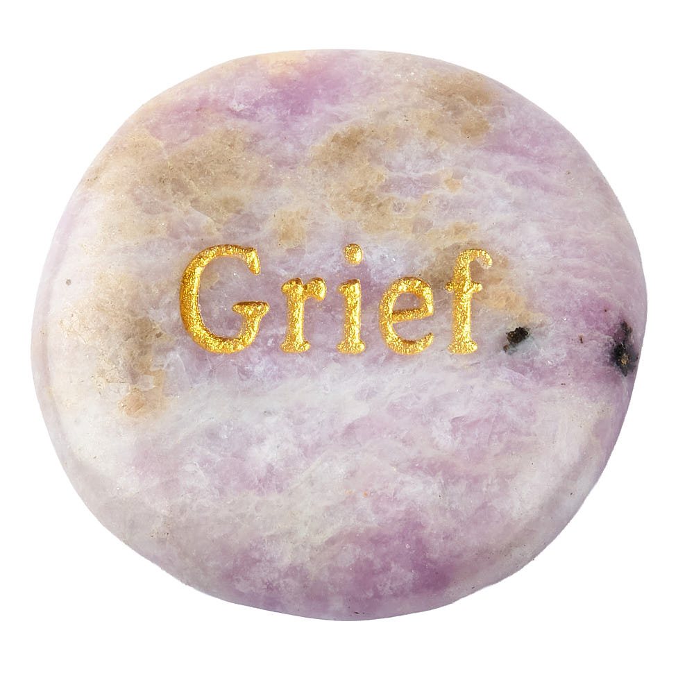 Lepidolite Grief Smoothstone | Comfort & Emotional Support