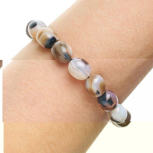 Agate Tumblestone Bracelet - Crystal Nest