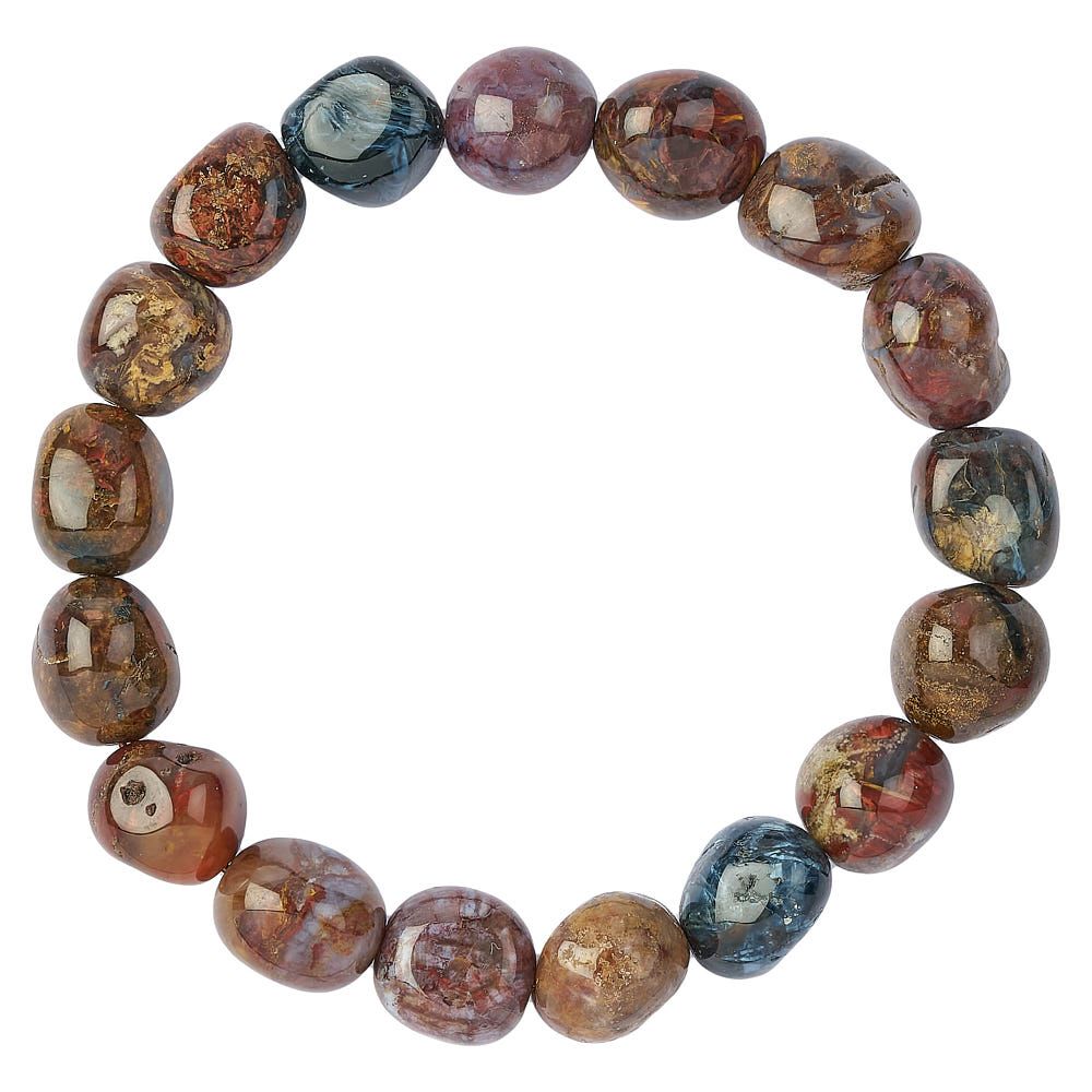 Pietersite Tumblestone Bracelet - Crystal Nest