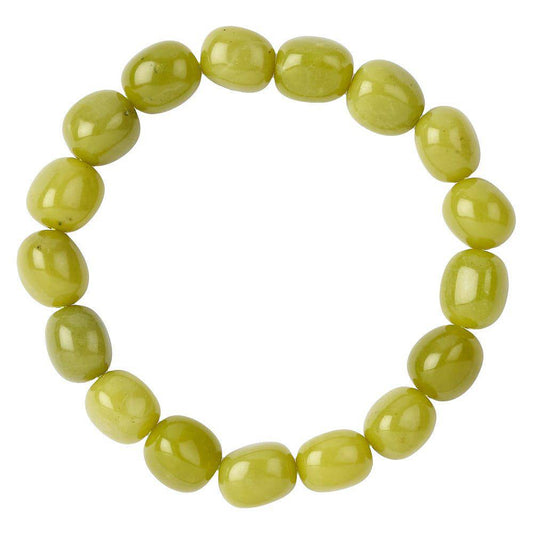 Serpentine Tumblestone Bracelet - Crystal Nest