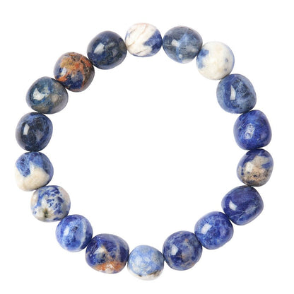 Sodalite Tumblestone Bracelet - Crystal Nest