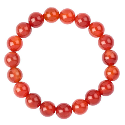 Carnelian Bead Bracelet