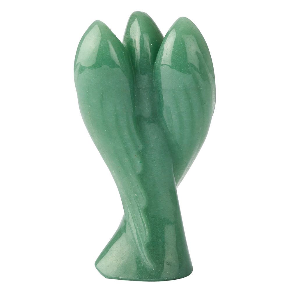 Green Aventurine Angel Mary