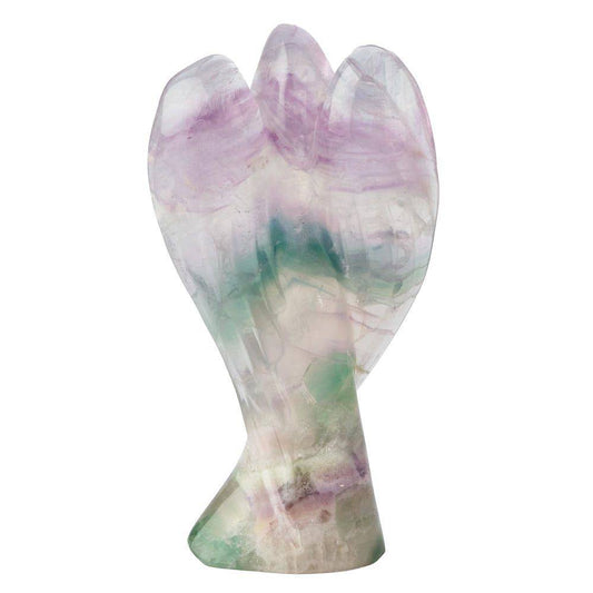 Rainbow Fluorite Angel Mary - Crystal Nest