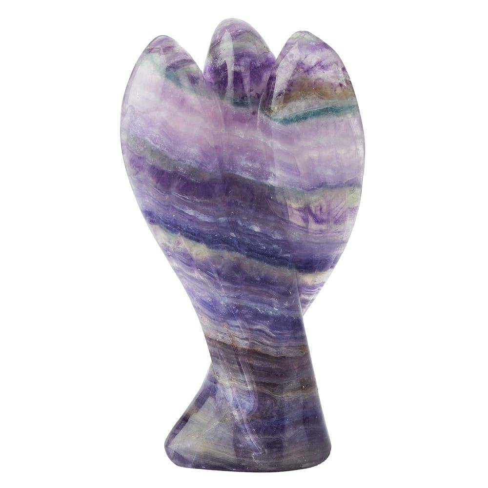 Rainbow Fluorite Angel Mary - Crystal Nest
