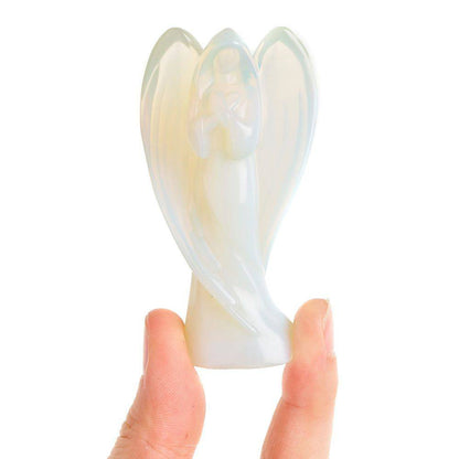 Opalite Angel Mary - Crystal Nest