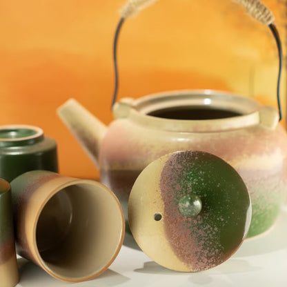 Japanese Kyusu Tea Gift Set | Loose Leaf Teapot & Cup Set
