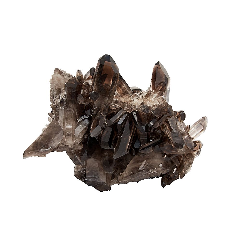 Smoky Quartz Cluster