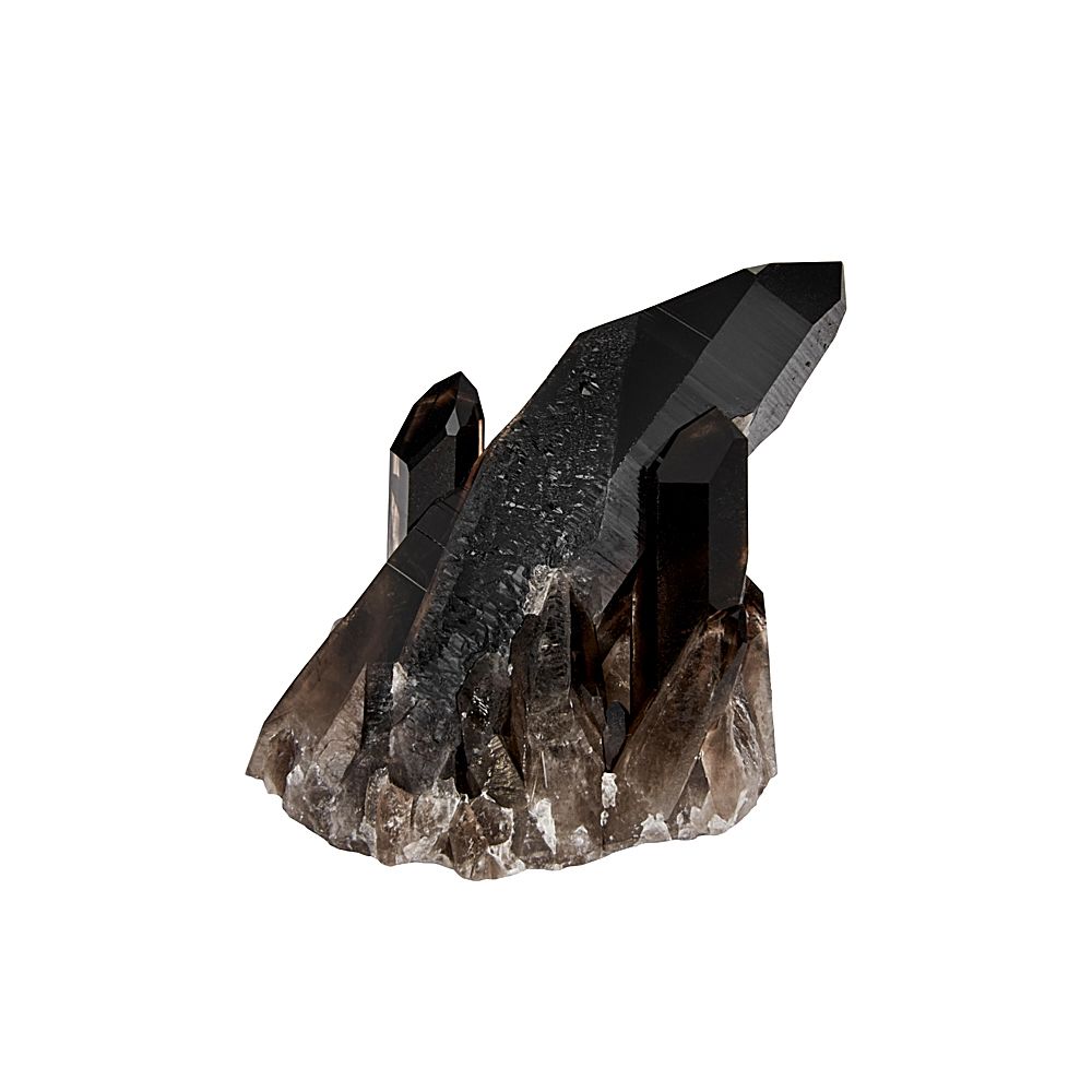 Smoky Quartz Cluster