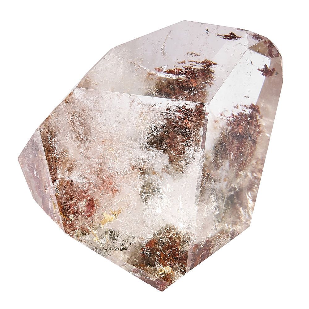 Garden Quartz Prism | Lodolite Crystal Point | Medium - Crystal Nest