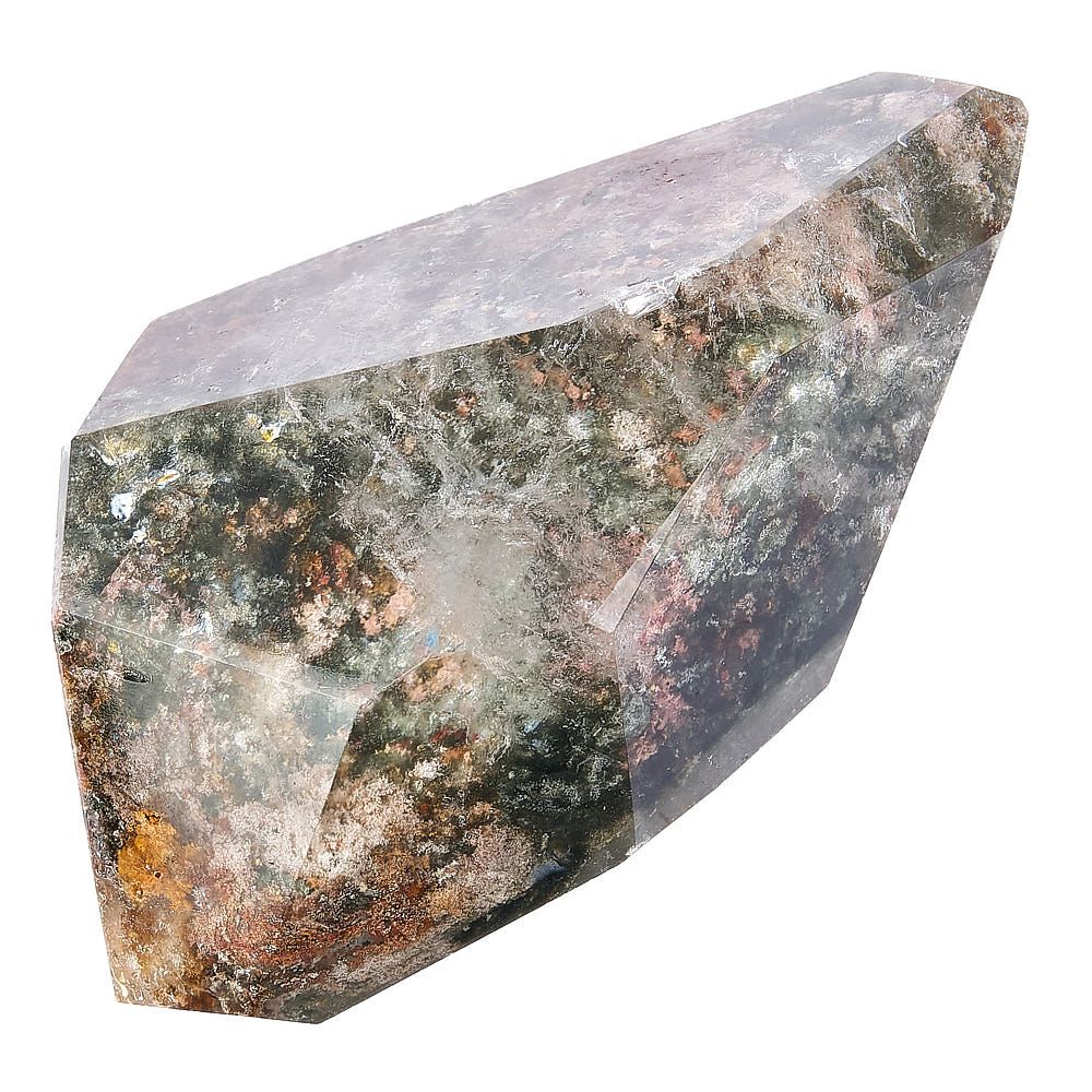 Garden Quartz Prism | Lodolite Crystal Point | Large - Crystal Nest