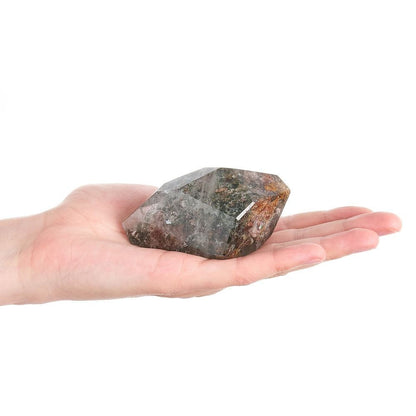 Garden Quartz Prism | Lodolite Crystal Point | Large - Crystal Nest