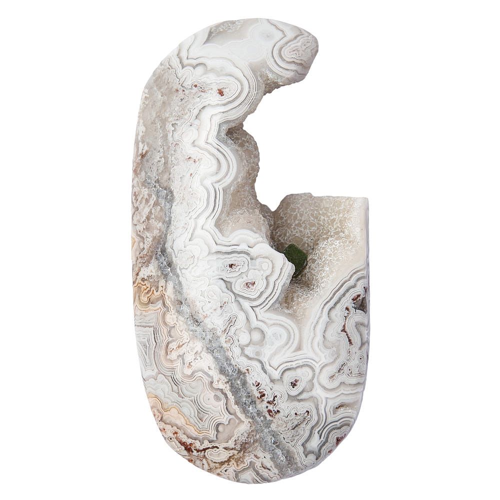 Crazy Lace Agate Smoothstone - Crystal Nest